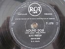 ELVIS - HOUND DOG / DONT BE CRUEL - RARE SOUTH AFRICA 78 RPM AFRICAN PRESLEY