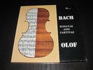 THEO OLOF BACH 6 SONATAS VIOLIN SOLO 3LP Dutch only NM+