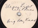 Shellac Victor TEST Big Boy Knox ELEVEN LIGHT CITY BLUES San Antonio 1937 in E