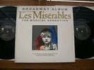 Les Miserables-Original Broadway Cast Recording-Double Record-Geffen-GHS 24151