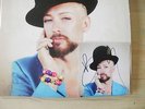 BOY GEORGE THIS IS WHAT I DO Z X VINYL LP + SIGNED PRINT