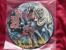 IRON MAIDEN - THE NUMBER OF THE BEAST - LP UK 1982 - ORIG RARE PICTURE DISC NM