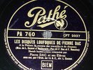 PIERRE DAC - A la maison de retraite des travailleurs du chapeau - 78 tours
