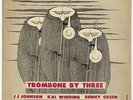JJ Jay Johnson TROMBONE BY THREE Prestige Mono LP 7023 Original Pressing VG+