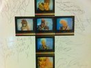 SIGUE SIGUE SPUTNIK 21st CENTURY BOY LP FULLY SIGNED + ORIGINAL CARTOON DRAWING