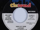 70s Soul 45 CARL DAVIS & CHI-SOUND ORCHESTRA Windy City Theme CHI-SOUND HEAR NM