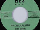 Crossover Soul 45 KITTIE DOSWELL Just A Face In The Crowd HES HEAR