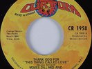 Crossover Soul Breaks 45 MOSES DILLARD & TEX-TOWN Thank God.. HEAR VG++/VG+
