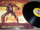 W.A.S.P....The Last Command...rare autographed LP
