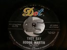 Rodge Martin They Say I'm Standing By Funk Northern Soul Tittyshaker 45 Dot