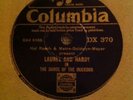 Very Rare Vinyl 78 Columbia Laurel And Hardy In The Dance Of The Cuckoos