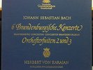 KARAJAN bach 6 brandenburg concertos 3 LP Mint- 138 976/78 Tulips Stereo DGG