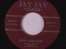 CLIFF DAVIS: Rocky Road Blues / Give Me One More Chance 45 rare Rockabilly