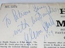 GLENN GOULD AUTOGRAPH LP - SIGNED 1959