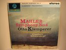 SCHWARZKOPF & KLEMPERER Mahler No.4  Columbia B/S SAX 2441 UK nm/ex