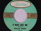 WILLIE WEST: A Man Like Me / Did You Have Fun 45 rare Soul
