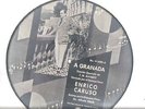 RARE 1933 ENRICO CARUSO picture disc A Granada / Noche Feliz  RCA VICTOR 17-5001