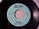 NORMAN THRASHER Trouble / Meek Man RARE R&B SOUL POPCORN/DOO-WOP 45 3-Way HEAR