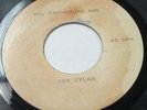 BOB DYLAN ACETATE Mr Tambourine Man/Times They Are A Changing 7