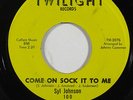 Funk 45 SYL JOHNSON Come On Sock It To Me / Try Me on Twilight VG++