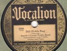 Vocalion 5306 Smith's Garage Fiddle Band - DILL PICKLE RAG Dallas, 1928 RARE