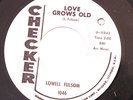 R&B NEW BREED 45-LOWELL FULSOM-LOVE GROWS OLD /TROUBLE WITH THE BLUES on CHECKER