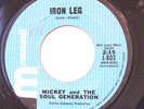 HEAVY FUNK 45-MICKEY & SOUL GENERATION-IRON LEG on MAXWELL-VG+