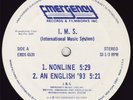 I.M.S. NONLINE Rare 83 Orig *WBMX ITALO DISCO* NM Promo (LISTEN)