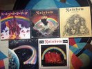 RAINBOW - 5 LP's inc clear vinyl Down To Earth