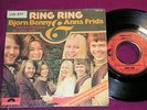 BJÖRN & BENNY, ANNA & FRIDA (pre ABBA) in deutsch Ring Ring / German POLYDOR SP