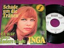 INGA (Inga Rumpf pre FRUMPY) Schade um die Tränen / German DECCA PROMO SP 1968