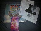 RAD bmx movie Soundtrack PLUS VHS tape Copy of press inserts included