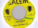 Soul Brothers Inc. - Salem 500 Tear Drops/Don't Wait Too Long Near Mint Original