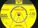 JULIAN BROOKS*JUSTINE*DEMO*PSYCH*LISTEN TO IT