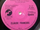 CLAUDE FRANCOIS-RARE CHILEAN SINGLE-IN EX CONDITION WITH ORIGINAL PAPERSLEEVE