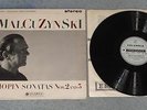 SAX 2444 MALCUZYNSKI CHOPIN SONATAS UK COLUMBIA BLUE SILVER UK FLIPBACK