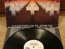 Metallica Master of Puppets WHITE LABEL PROMO USA LP Record Elektra 80's