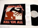 METALLICA MINT- HEAVY METAL LP KILL EM ALL ROADRUNNER OIS /381