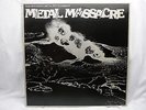 METAL MASSACRE LP 1982 Metal Blade Original 10trk METALLICA RATT AVATAR STEELER