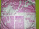 JOHNNY HALLYDAY - PORTUGAL - poeme sur la 7º- MEGA  RARE