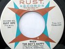 THE FOUR PENNIES   When The Boy's Happy   GIRL POPCORN SOUL on Rust   NM   HEAR