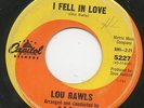 Lou RAWLS i fell in love 45 savage R&B rocker MOD dancer POPCORN hear ??