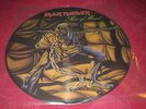 IRON MAIDEN - 4 x PICTURE LP'S BUNDLE: PIECE/SOMEWHERE/LIVE/POWERSLAVE MINT-PRO