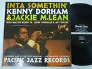 Kenny Dorham Jackie McLean Inta Somethin’ Pacific Jazz DG Mono, NM-