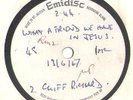 cliff richard-what a friend we have in jesus-7 inch single sided emi* acetate*-