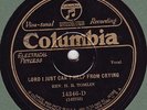 78rpm Prewar Gospel – Rev. H. R. Tomlin – Columbia 14346