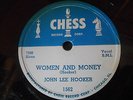 78rpm BLUES John Lee HOOKER CHESS 1562 ( ? ) Women and money