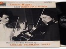 LECLAIR/TELEMANN/YSAYE/VIOLIN SONATAS/KOGAN/UK COLUMBIA SAX/BLACK ODEON/NM/RARE