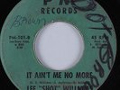 Crossover Soul 45 LEE SHOT WILLIAMS It Ain't Me No More PM HEAR