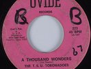 Northern Soul 45 T.S.U. TORNADOES A Thousand Wonders OVIDE  HEAR